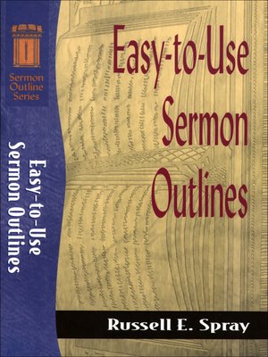 cover image of Easy-to-Use Sermon Outlines